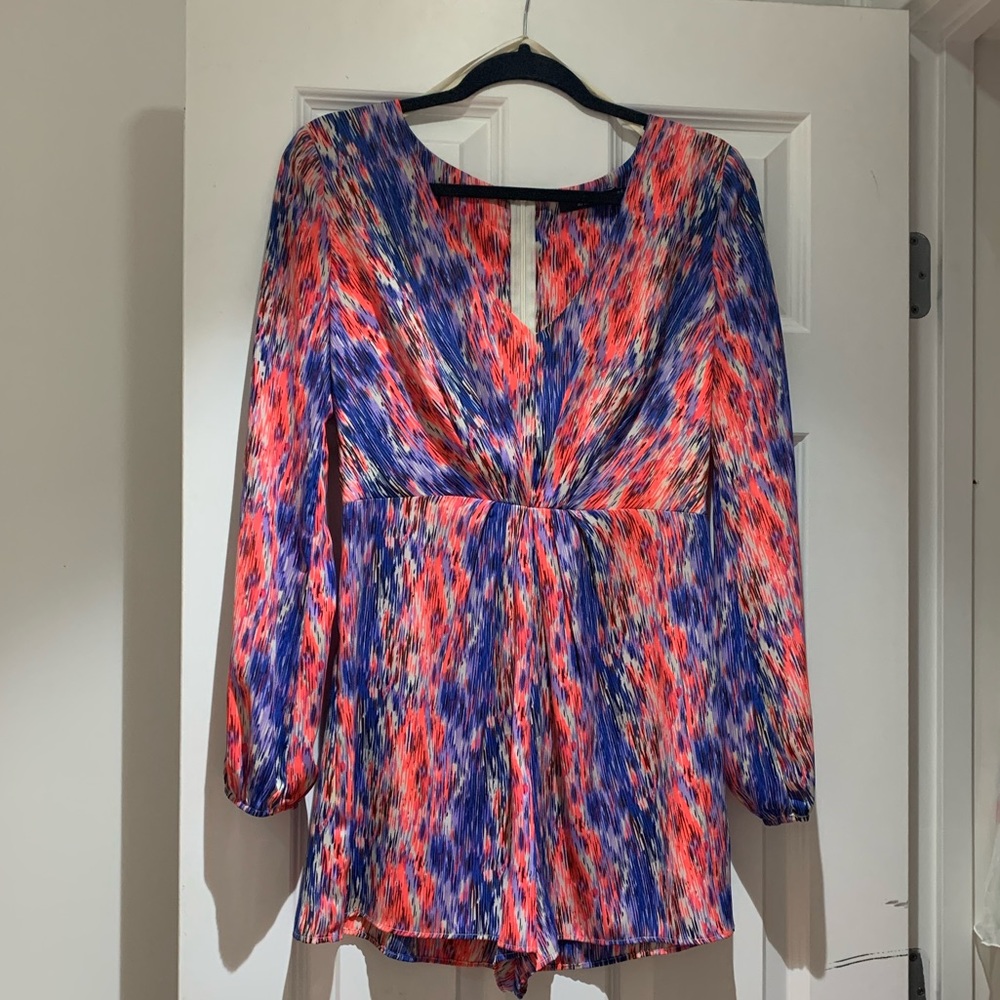 Long sleeve romper